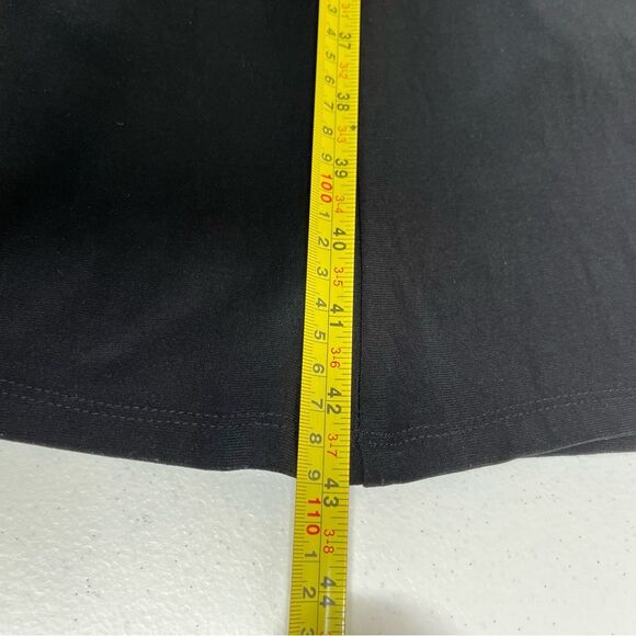 Sangria Black Halter Dress Fabric Flower Keyhole Neckline Empire Waist Women 14 - Picture 13 of 14